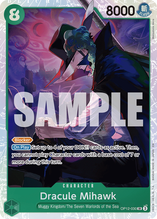 Dracule Mihawk — LEGACY OF THE MASTER - OP-12