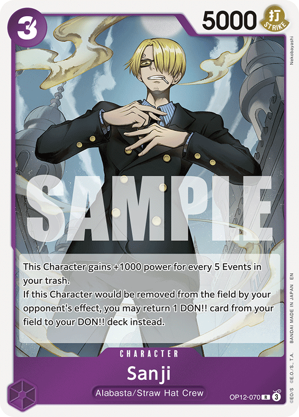Sanji OP-12 OP12-070