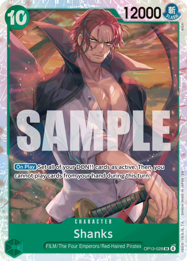 Shanks OP-13 OP13-028