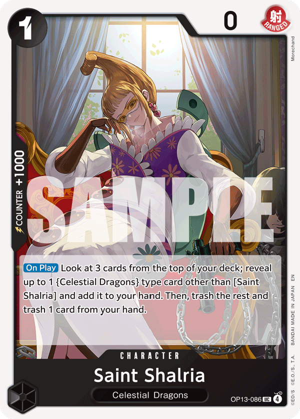Saint Shalria OP-13 OP13-086