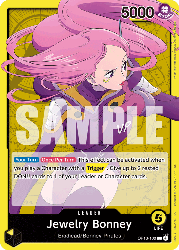 Jewelry Bonney — CARRYING ON HIS WILL - OP-13