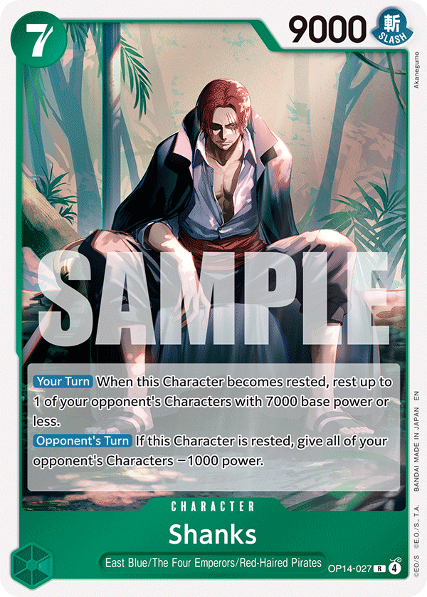 Shanks — The Azure Sea’s Seven - OP-14