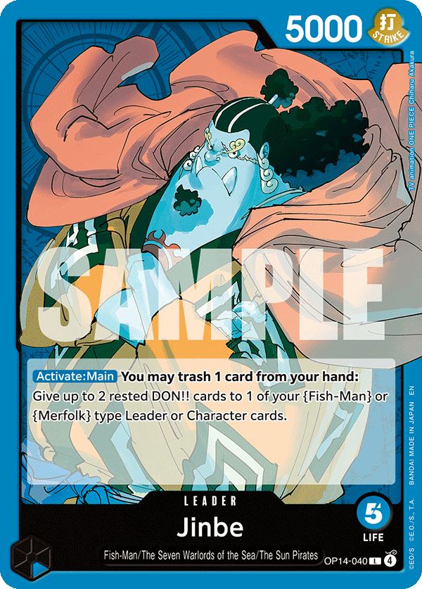 Jinbe — The Azure Sea’s Seven - OP-14