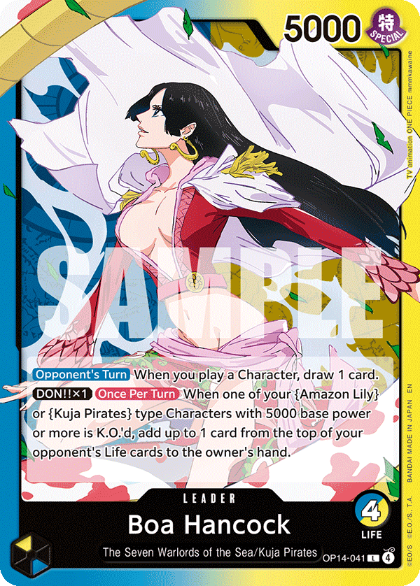 Boa Hancock — The Azure Sea’s Seven - OP-14