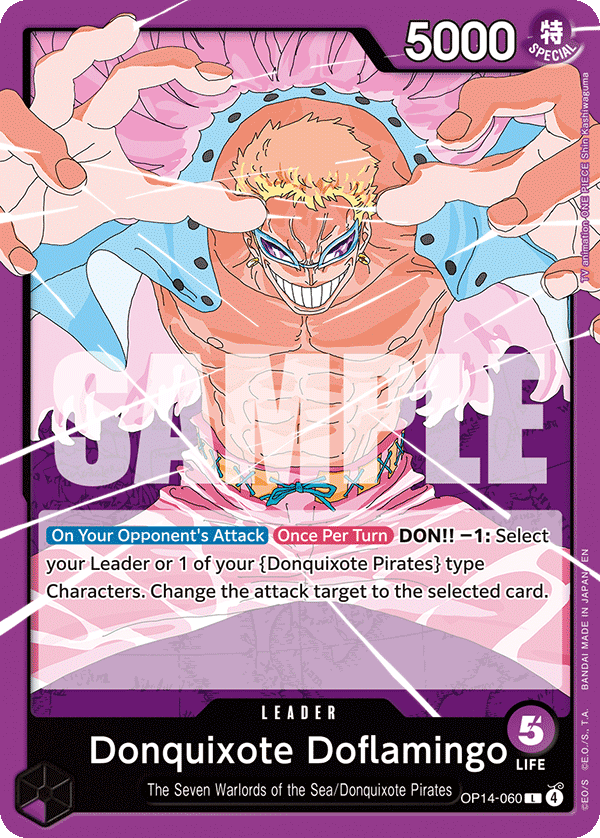 Donquixote Doflamingo — The Azure Sea’s Seven - OP-14