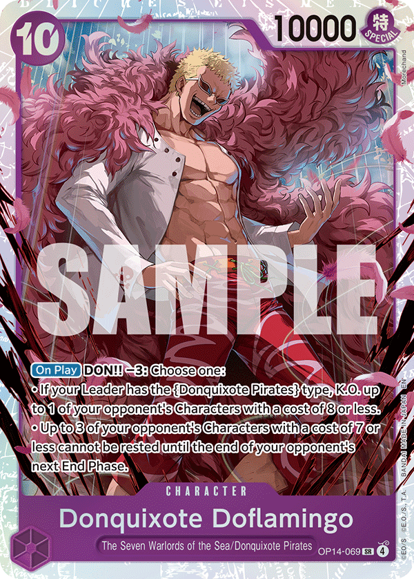 Donquixote Doflamingo — The Azure Sea’s Seven - OP-14