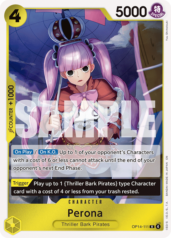 Perona — The Azure Sea’s Seven - OP-14