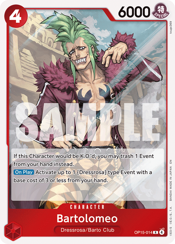 Bartolomeo OP-15 OP15-014
