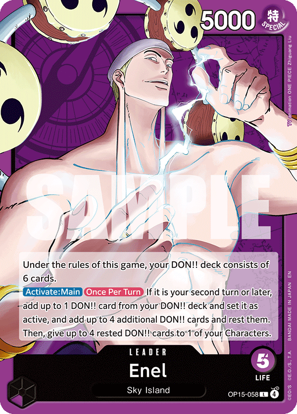 Enel — Adventure on KAMI’s Island - OP-15