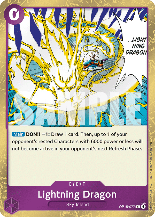 Lightning Dragon — Adventure on KAMI’s Island - OP-15
