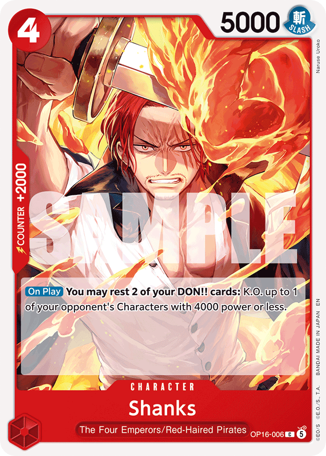 Shanks — The Time Of Battle - OP-16