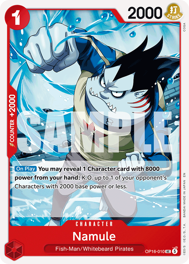 Namule #OP16-010 — The Time Of Battle - OP-16
