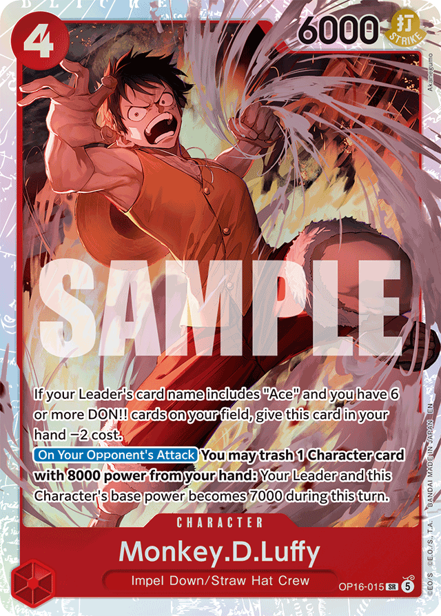 Monkey.D.Luffy — The Time Of Battle - OP-16