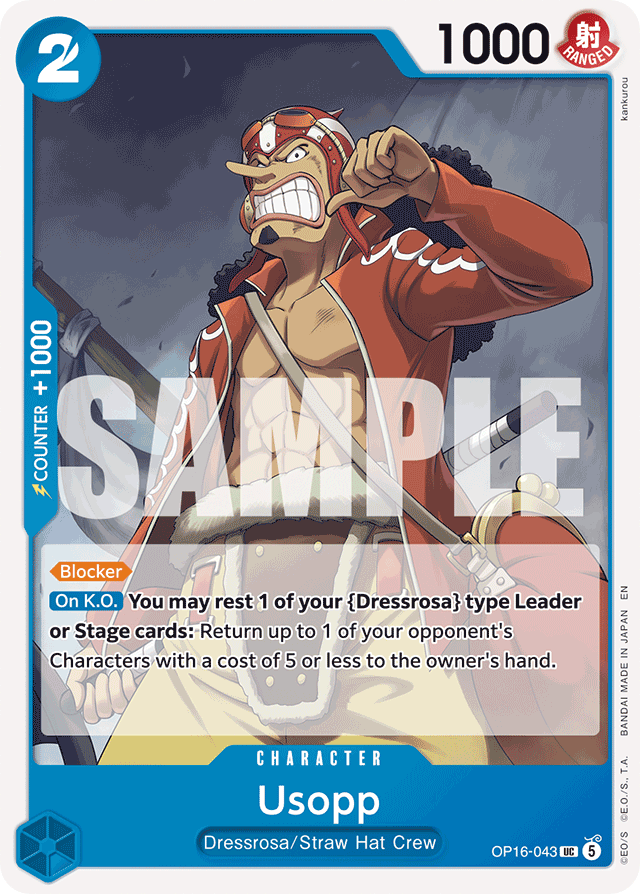 Usopp OP16 OP16-043
