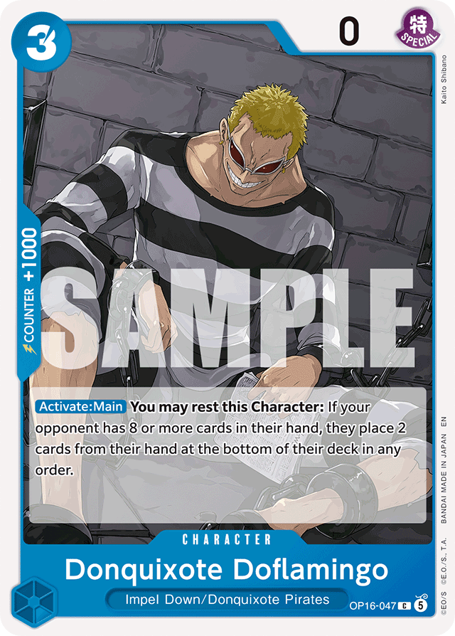 Donquixote Doflamingo — The Time Of Battle - OP-16