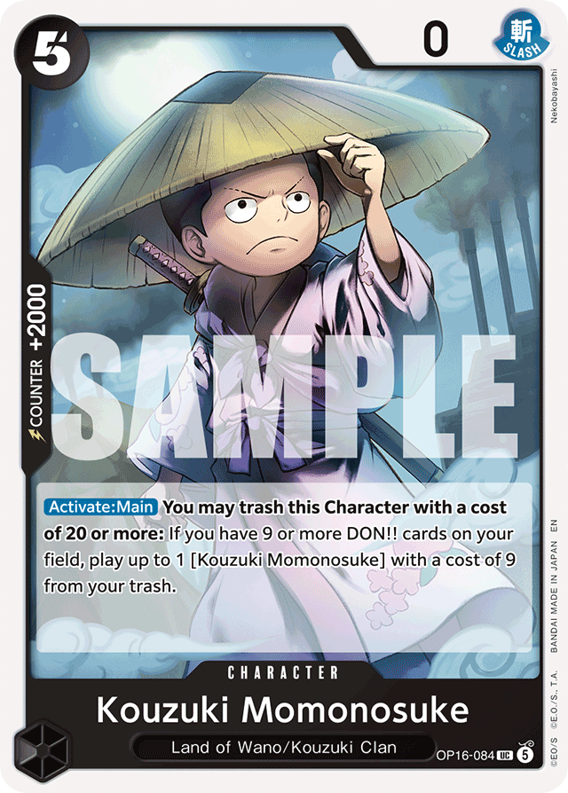 Kouzuki Momonosuke — The Time Of Battle - OP-16