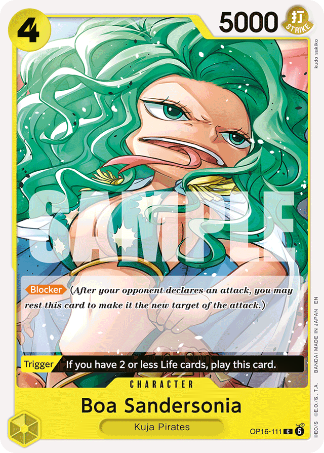 Boa Sandersonia — The Time Of Battle - OP-16