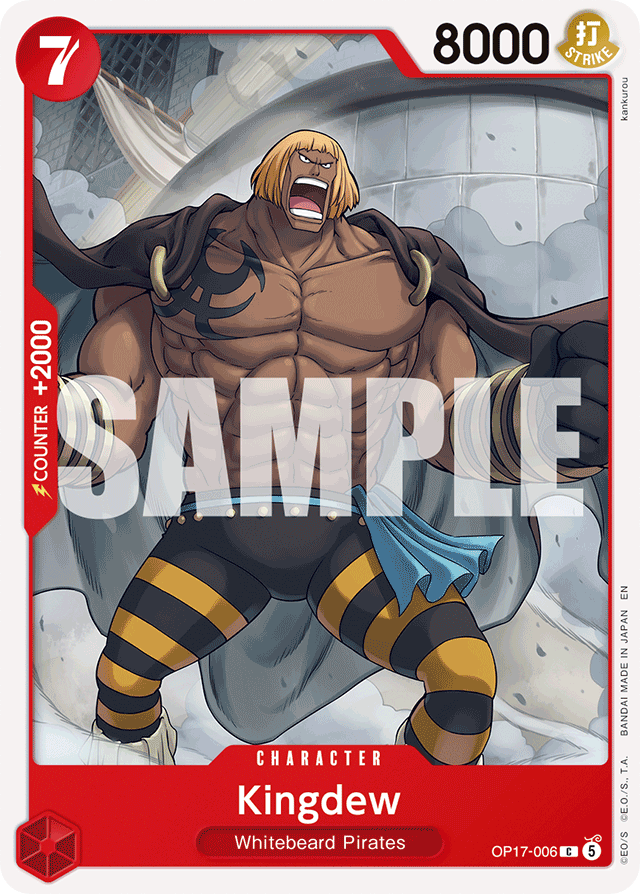 Kingdew #OP17-006 — The World's Strongest Warriors - OP-17