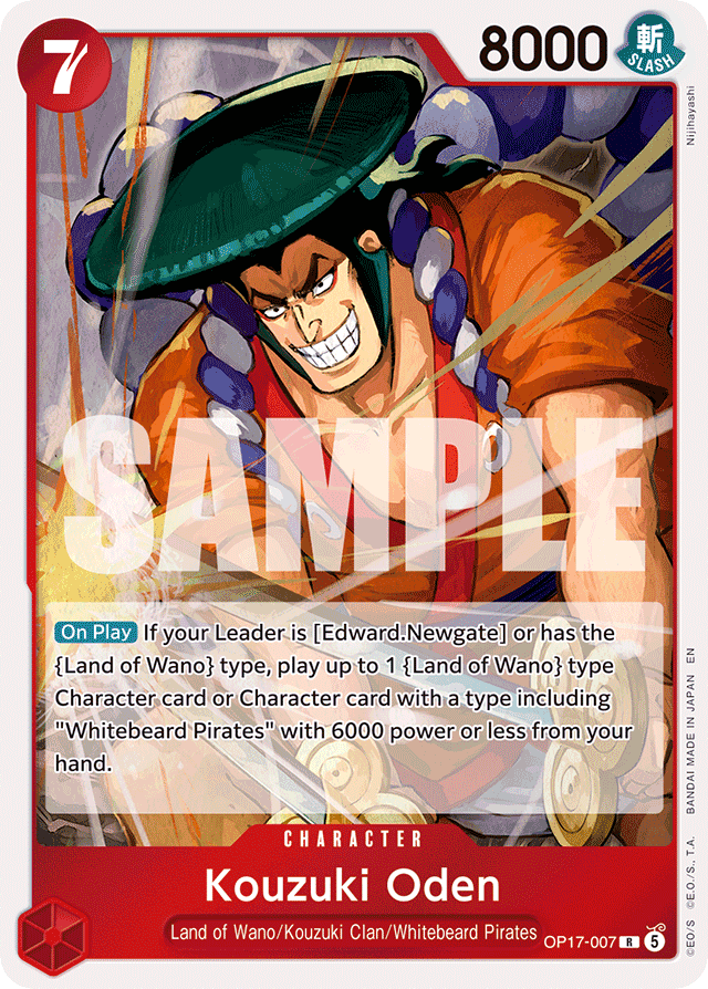 Kouzuki Oden — The World's Strongest Warriors