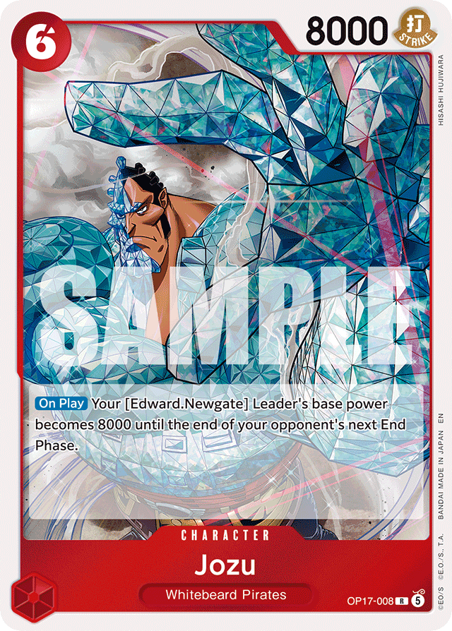 Jozu #OP17-008 — The World's Strongest Warriors - OP-17