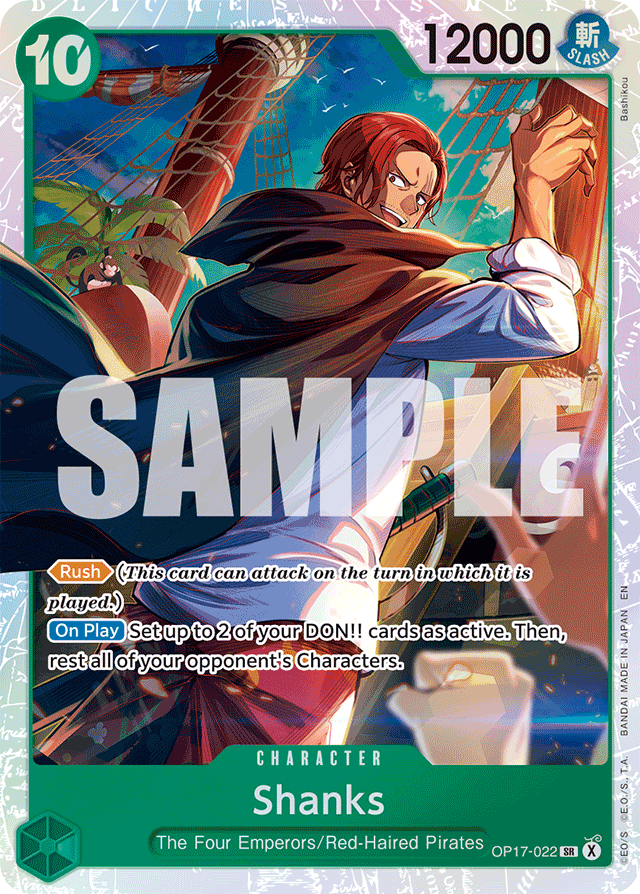 Shanks — The World's Strongest Warriors