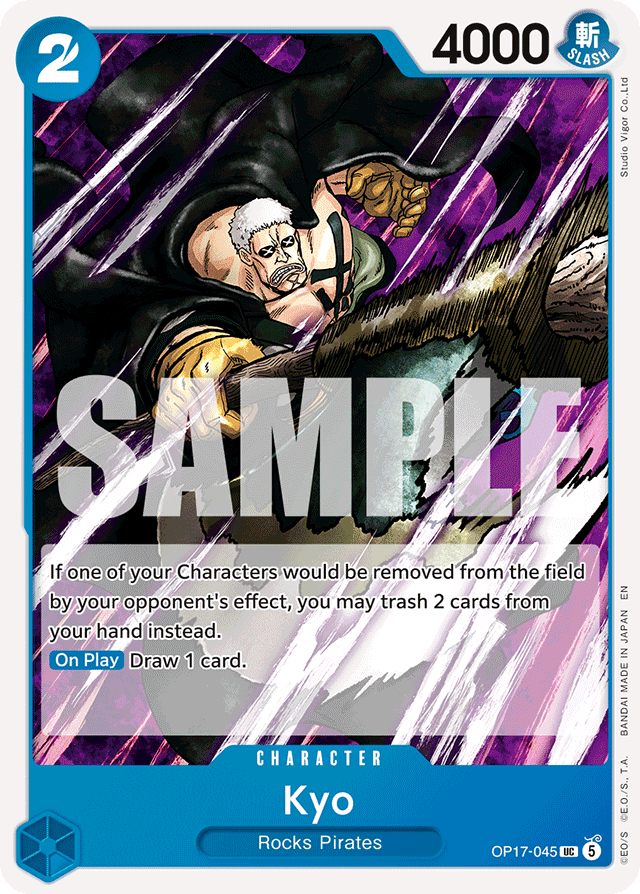 Kyo — The World's Strongest Warriors - OP-17