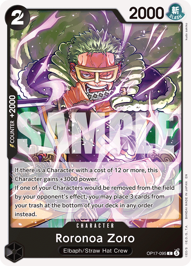 Roronoa Zoro — The World's Strongest Warriors