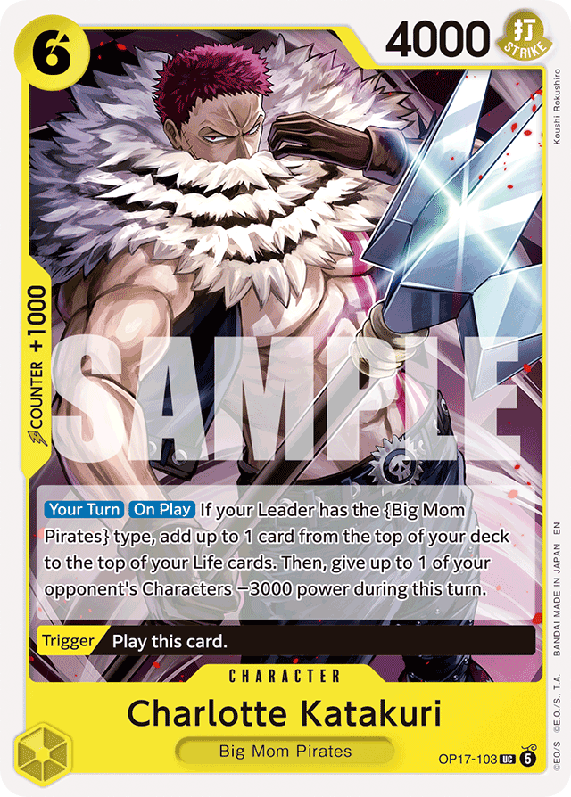 Charlotte Katakuri — The World's Strongest Warriors