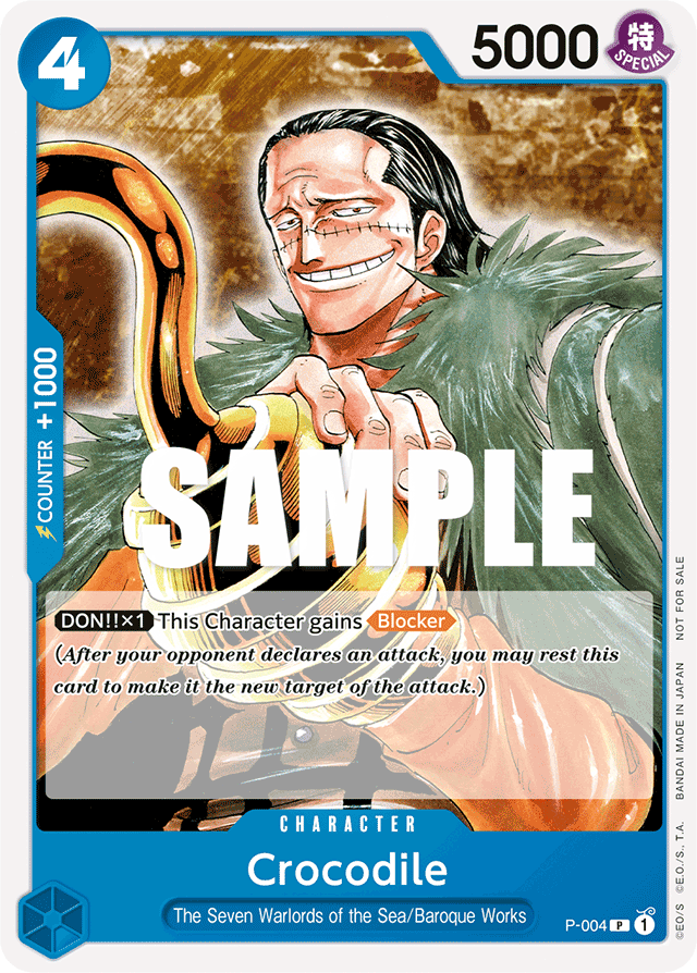 Crocodile #P-004 — Promos