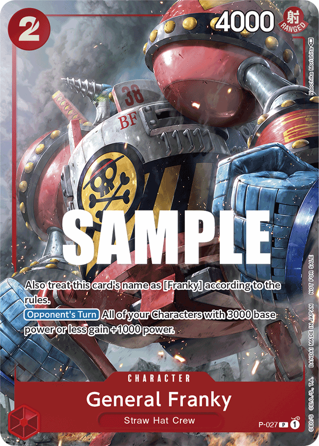 General Franky — Promos