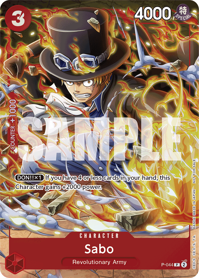 Sabo — Promos