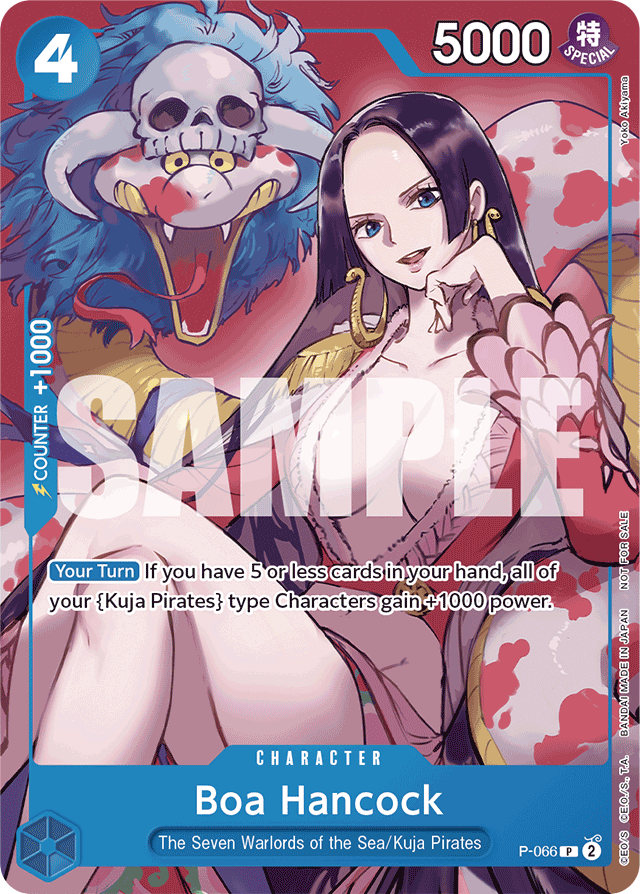 Boa Hancock — Promos