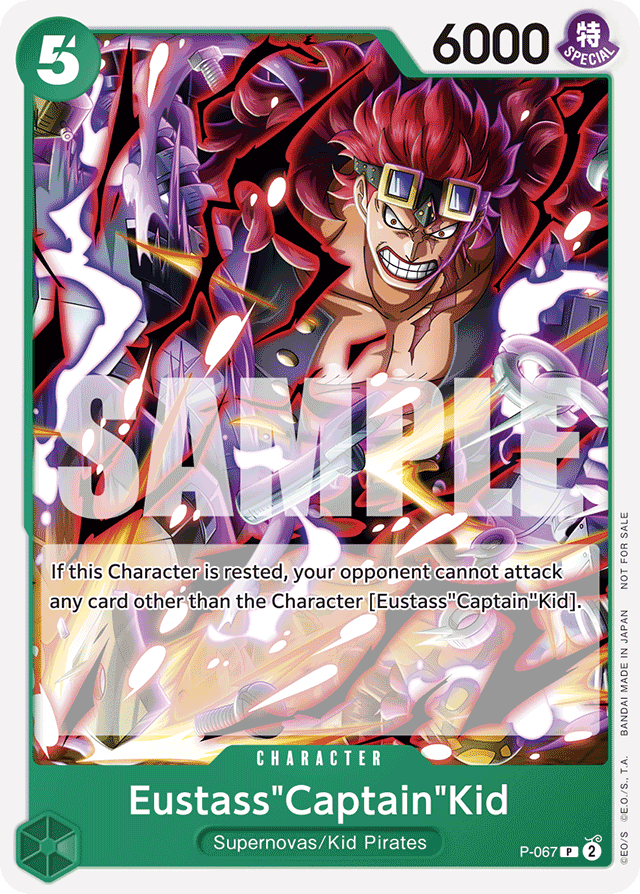 Eustass"Captain"Kid — Promos