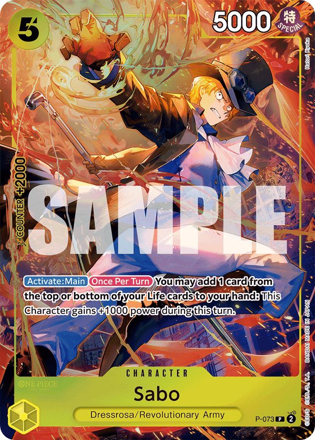 Sabo — Promos