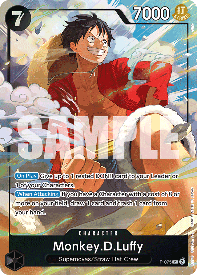 Monkey.D.Luffy — Promos