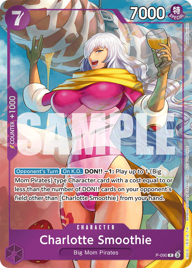 Charlotte Smoothie — Promos