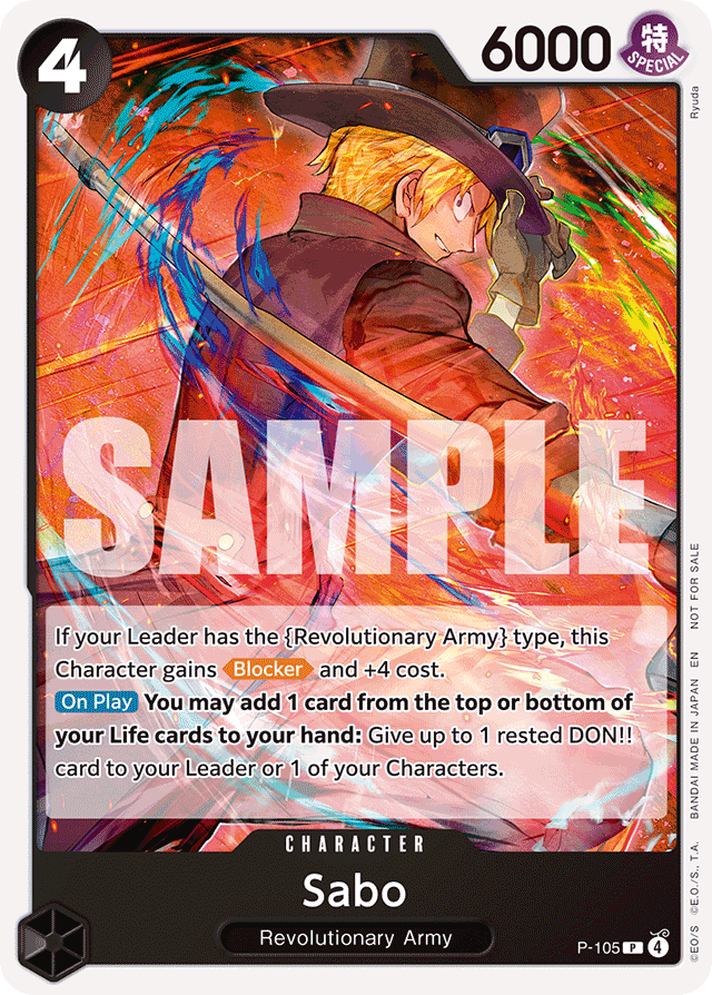 Sabo — Promos