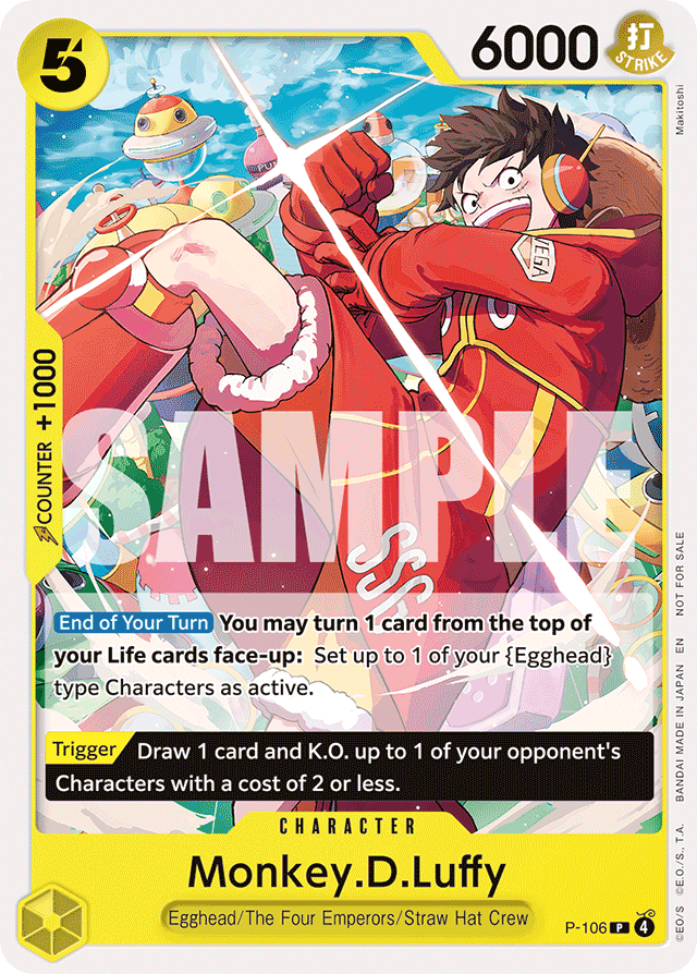 Monkey.D.Luffy P P-106