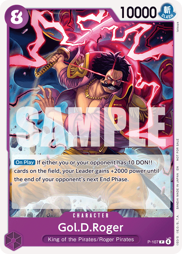 Gol.D.Roger — Promos