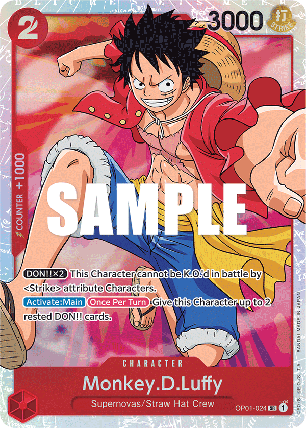 Monkey.D.Luffy PRB-01 OP01-024