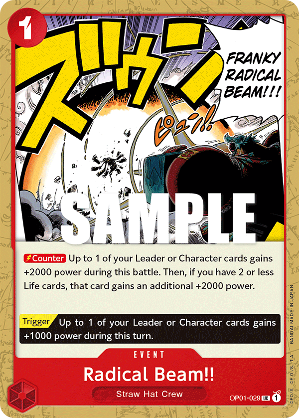 Radical Beam!! PRB-01 OP01-029