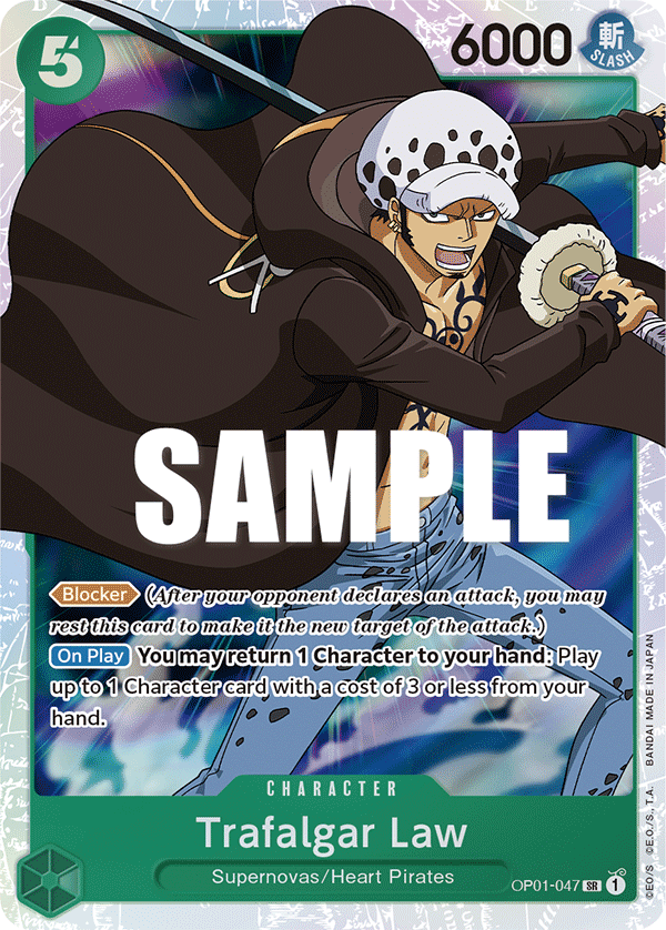 Trafalgar Law PRB-01 OP01-047