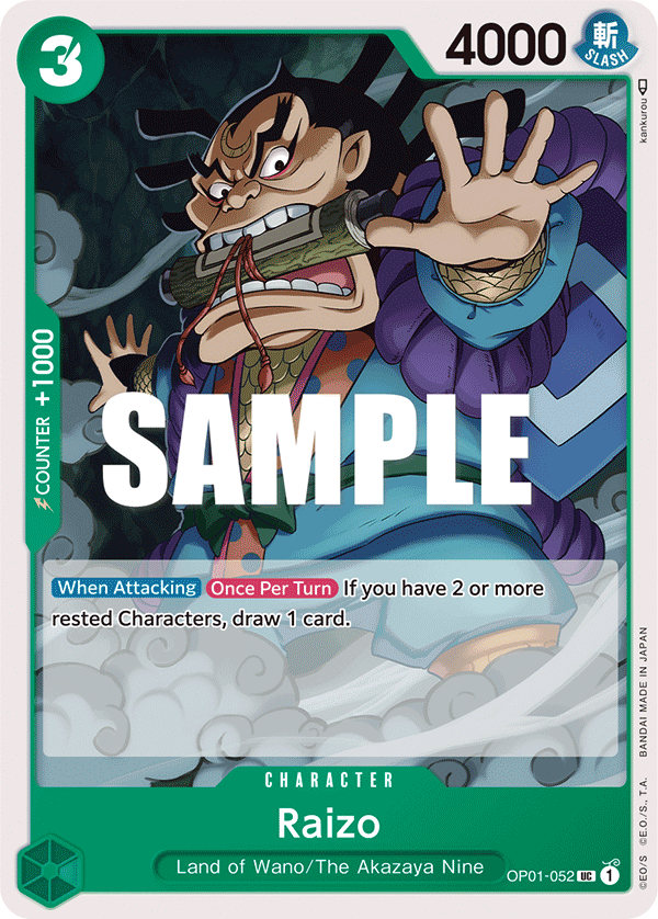 Raizo PRB-01 OP01-052