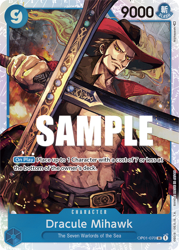 Dracule Mihawk PRB-01 OP01-070