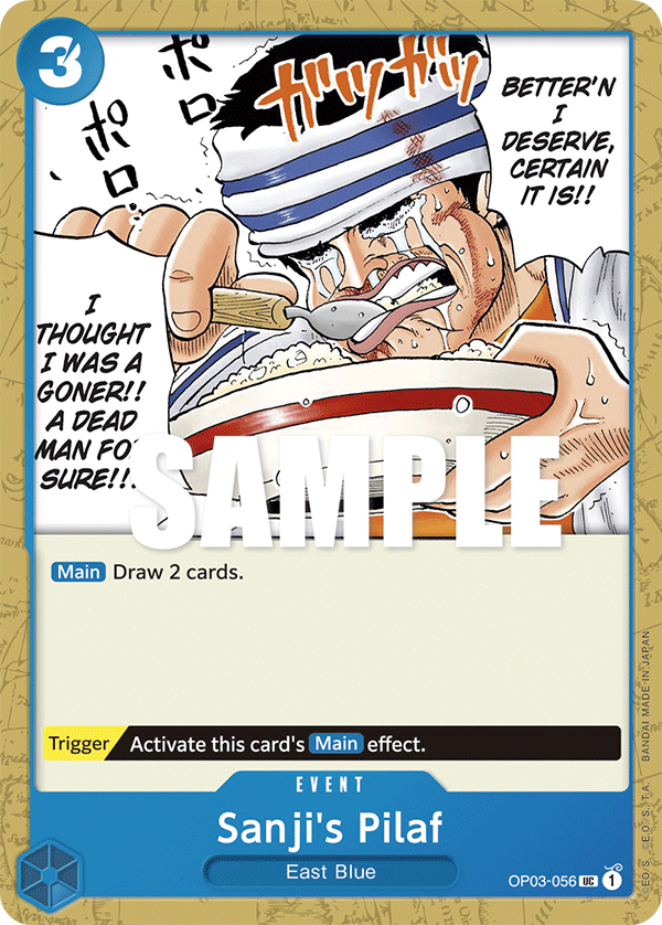 Sanji's Pilaf PRB-01 OP03-056