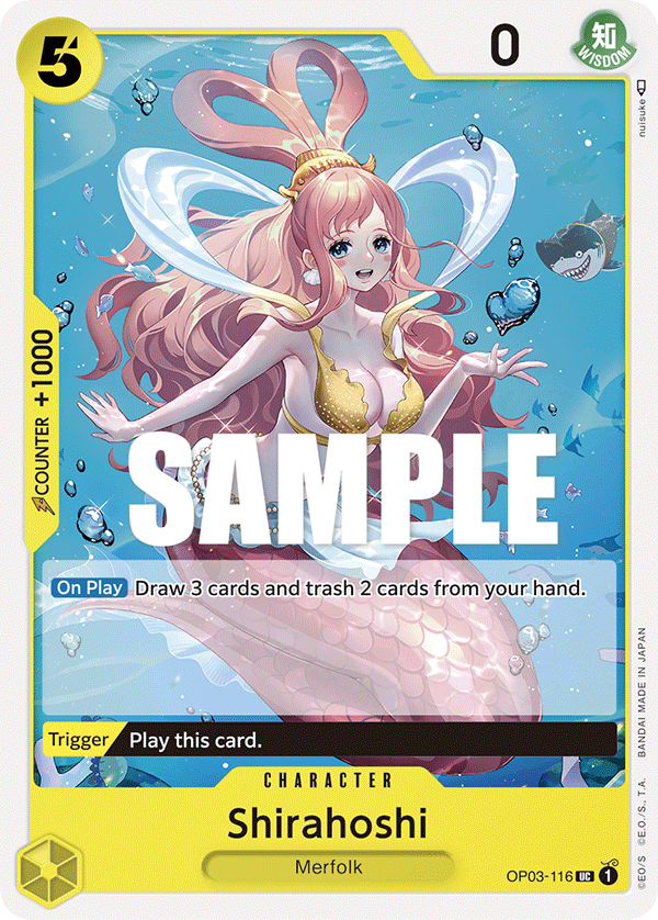 Shirahoshi PRB-01 OP03-116