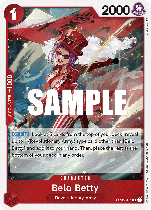 Belo Betty PRB-01 OP05-015