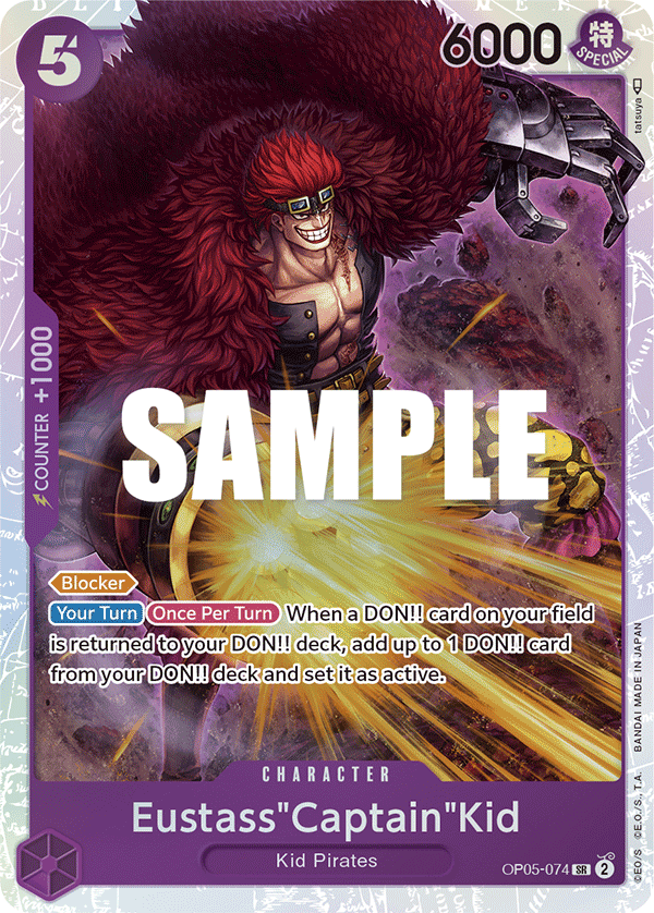 Eustass"Captain"Kid PRB-01 OP05-074