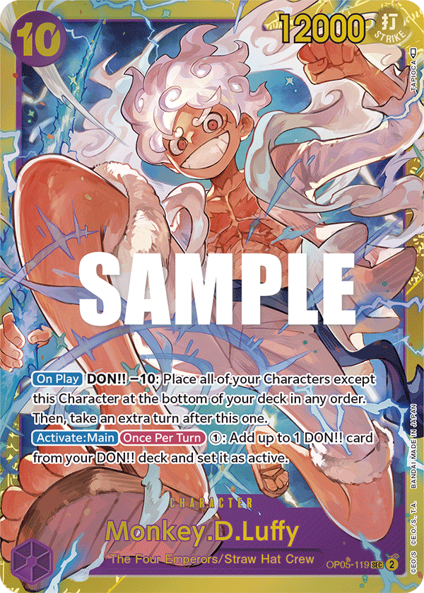 Monkey.D.Luffy PRB-01 OP05-119