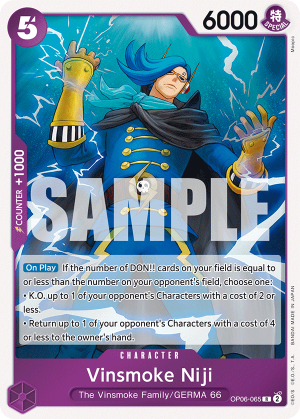 Vinsmoke Niji PRB-01 OP06-065
